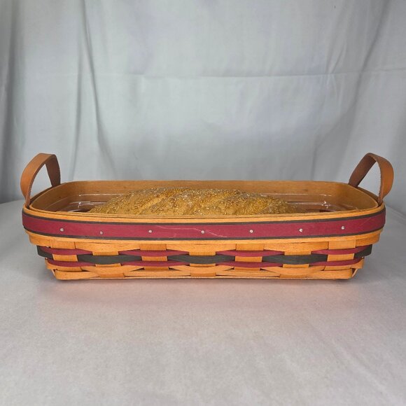 NWOT Longaberger 1997 Small Flower Pot Basket - Picture 1 of 4